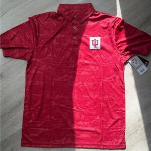 Indiana Hoosiers men's polo small